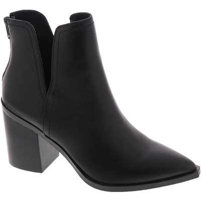 

Женские черные ботильоны Steve Madden Novita, каблук 6, средний (B,M) BHFO 1166, Черный, Novita