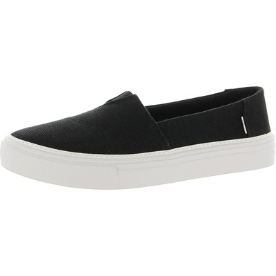 

Женские кроссовки Toms ALPARGATA Black Slip-On Sneakers Shoes 7 Medium (B,M) BHFO 9734, Черный, ALPARGATA
