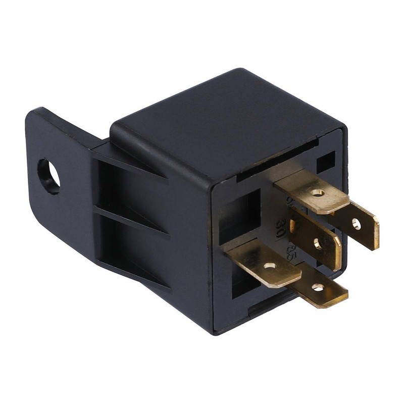 Black Motorcycle Starter Relay Fit For Harley Softail Custom FXSTC 1991