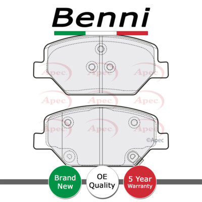 Brake Pads Set Front Benni Fits Vauxhall Insignia 2017- 84120877
