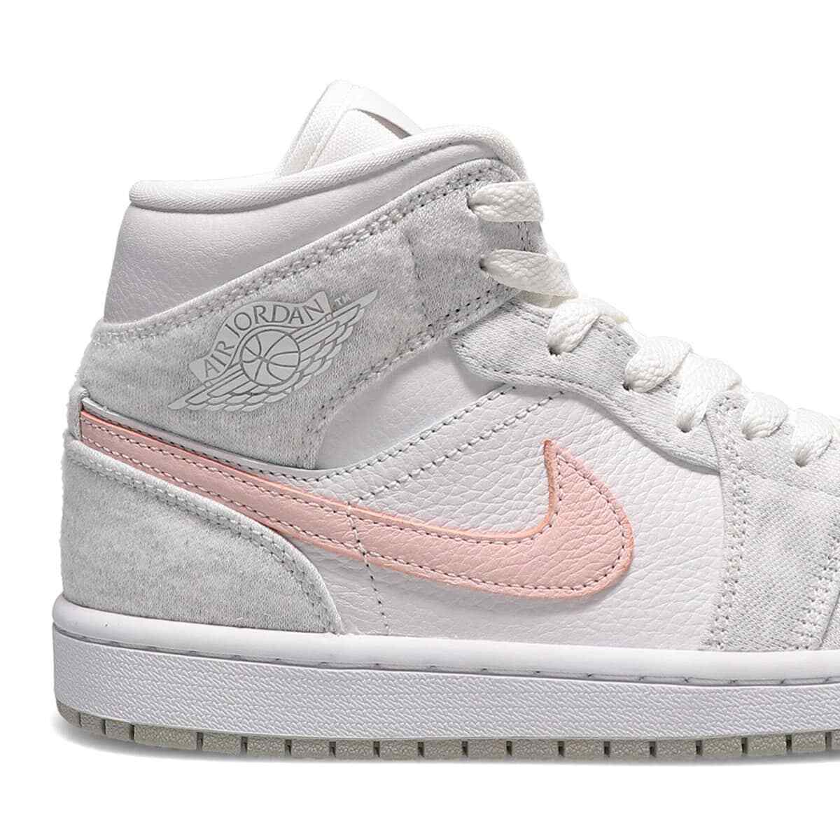 Pre-owned Jordan Nike Wmns Air  1 Mid Se Light Iron Ore Dn4045-001 Us 7 - 12 Women In Multicolor
