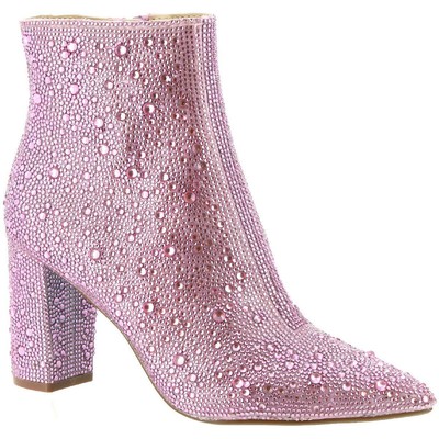 

Розовые женские ботильоны Betsey Johnson Cady 7.5 Medium (B,M) BHFO 7990, Light pink