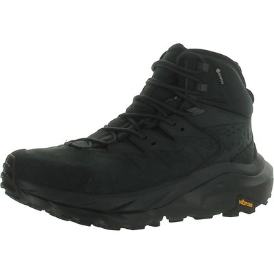 Hoka One One Mens Kaha 2 GTX Leather Outdoor Trail Hiking Boots Shoes BHFO 6889