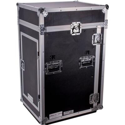 DeeJay LED 11U Space Slant Mixer Rack/16U Space Vertical Rack System