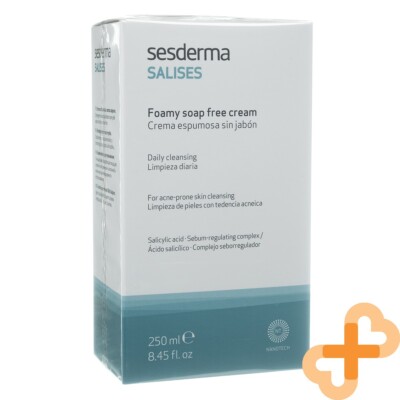 Sesderma Salises Schäumendes Seifenfreie Creme Reinigungs 250ml für Fettige Haut