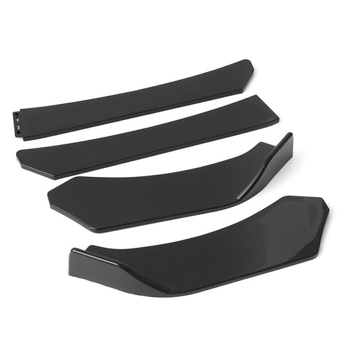 For 2005-2008 Honda Accord Sedan Front Bumper Chin Lip Spoiler Gloss Blk