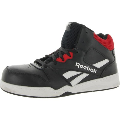 

Reebok Мужские Черные Кожаные Защитные Рабочие Ботинки Кроссовки 12 Medium (D) BHFO 9949, Black/red