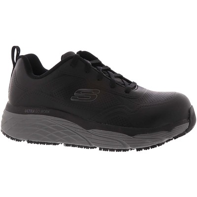 

Skechers Womens Max Cushioning Elite SR - Черная рабочая и защитная обувь Ralip 2314, Черный
