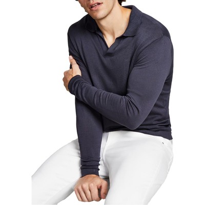 А теперь эта мужская серая рубашка Henley с разрезным вырезом и длинным рукавом XXL BHFO 6126