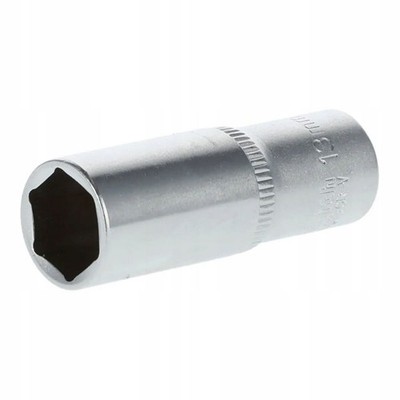 Schmith As-drive 1/4" Long Hex Socket 13mm Crv - Nut Protection