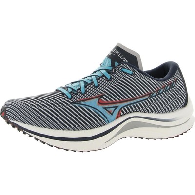 

Mizuno Womens Wave Rebellion Athletic and Training Shoes 10.5 Medium (B,M) 3699, Blue/white/red, Wave Rebellion