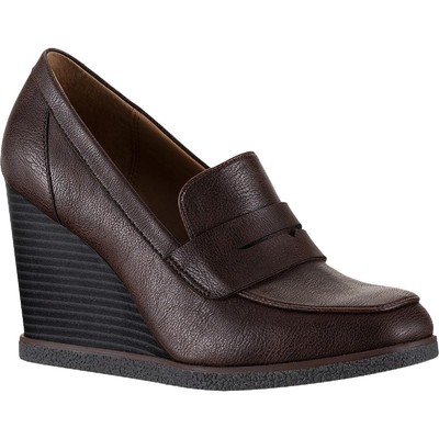 

Женские коричневые туфли на танкетке Sun + Stone Jetta 10, средние (B,M) BHFO 4833, Chocolate smooth