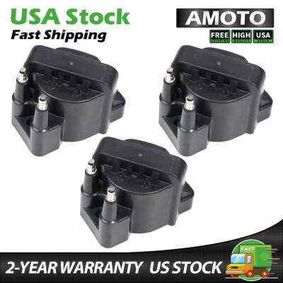 Pack of 3 Ignition Coil For Chevrolet Camaro Impala Pontiac Firebird  95-02 DR39