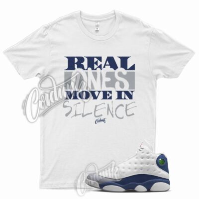 R1 T Shirt for J1 13 French Blue Light Steel Grey Fire Red Flint Navy 1