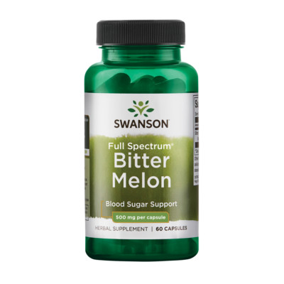 Swanson Herbal Supplements Full Spectrum Bitter Melon 500 mg Capsule 60ct