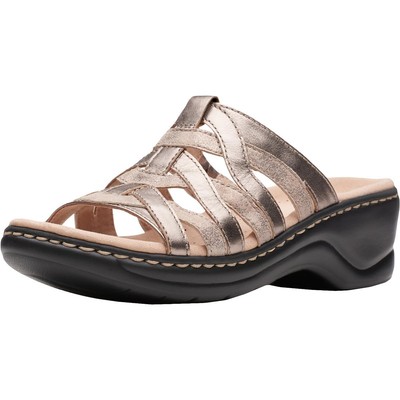 

Женские шлепанцы Clarks Lexi Mina Bronze, ширина 9,5 дюйма (C, D, W) BHFO 4671, Metallic multi, Lexi Mina