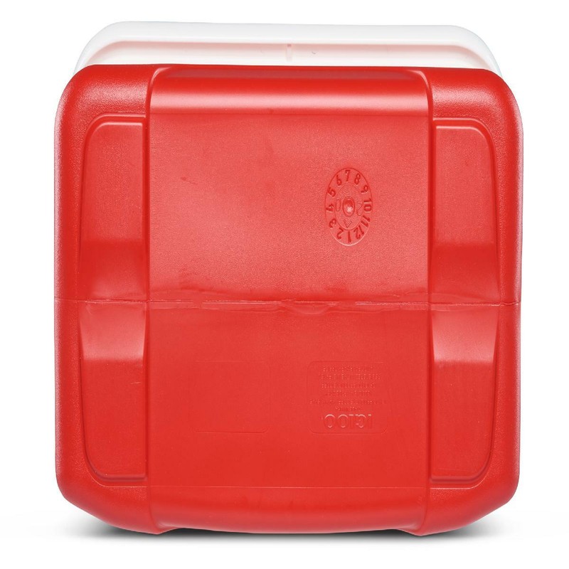 Igloo 28 Quart Laguna Ice Chest Cooler Red Camping Tailgating Fishing FREE SHIP