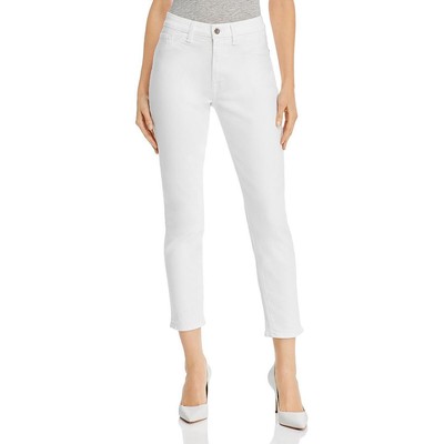 Jen7 by 7 for All Mankind Женские белые джинсовые джинсы-скинни с высокой посадкой 18 BHFO 9276