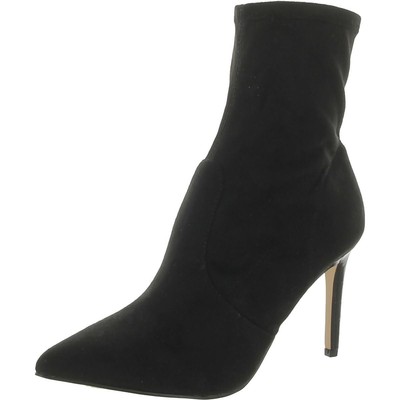 Женские ботильоны Nine West из искусственной замши черного цвета, размер 8.5 средний (B,M), BHFO 7237