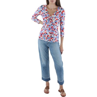 

Женский пуловер с искусственным запахом и принтом Lauren Ralph Lauren BHFO 0757, Multi