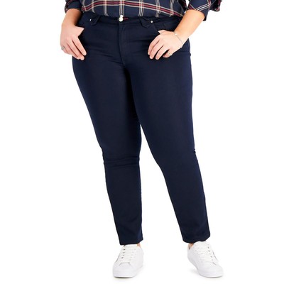 

Женские джинсы скинни до щиколотки с высокой посадкой Tommy Hilfiger Waverly Denim Plus BHFO 0856, Sky captain, Waverly