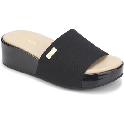 

Женские шлепанцы с логотипом Kenneth Cole Reaction, обувь BHFO 1308, Черный, Maila Stretch