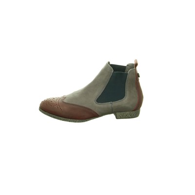 THINK THINK STIEFELETTE DAMEN GRAU NEU & OVP 108666