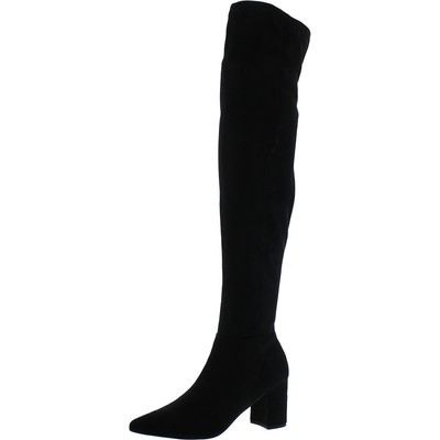 

Женские черные ботфорты Steve Madden Shaya 10, средние (B,M) BHFO 8502, Черный