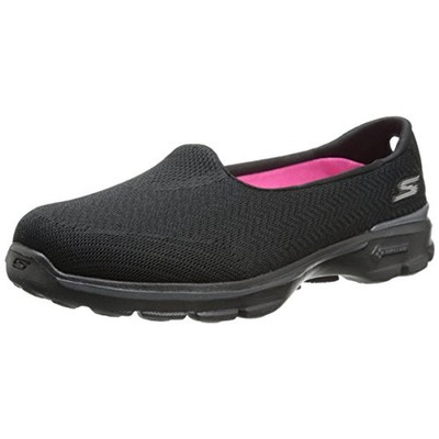 

Женские прогулочные туфли Skechers Go Walk 3-Insight 10 Extra Wide (E+, WW) BHFO 8179, Черный, Go Walk 3-Insight