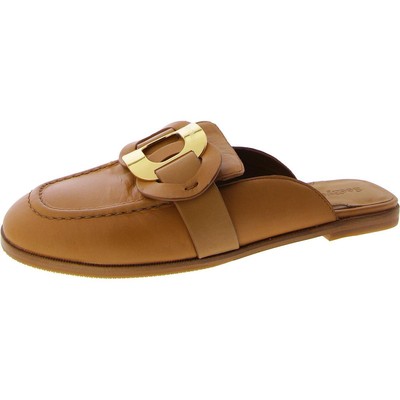 Женские повседневные шлепанцы See by Chloe из коричневой кожи без шнуровки 37 BHFO 7951