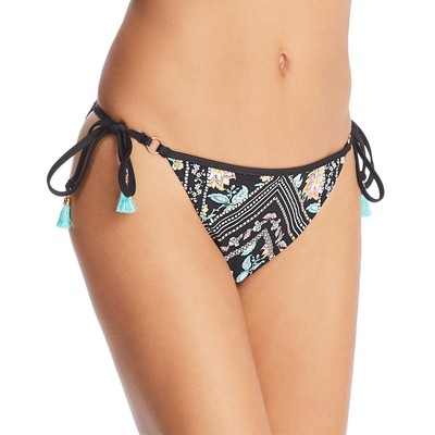 

Женские черные плавки-раздельные плавки Nanette Lepore Diamond Vine Vampe  BHFO 0543, Multi