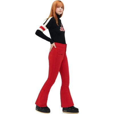 Pre-owned Perfect Moment Aurora High Waist Flare Pant - Women's Red, Xl