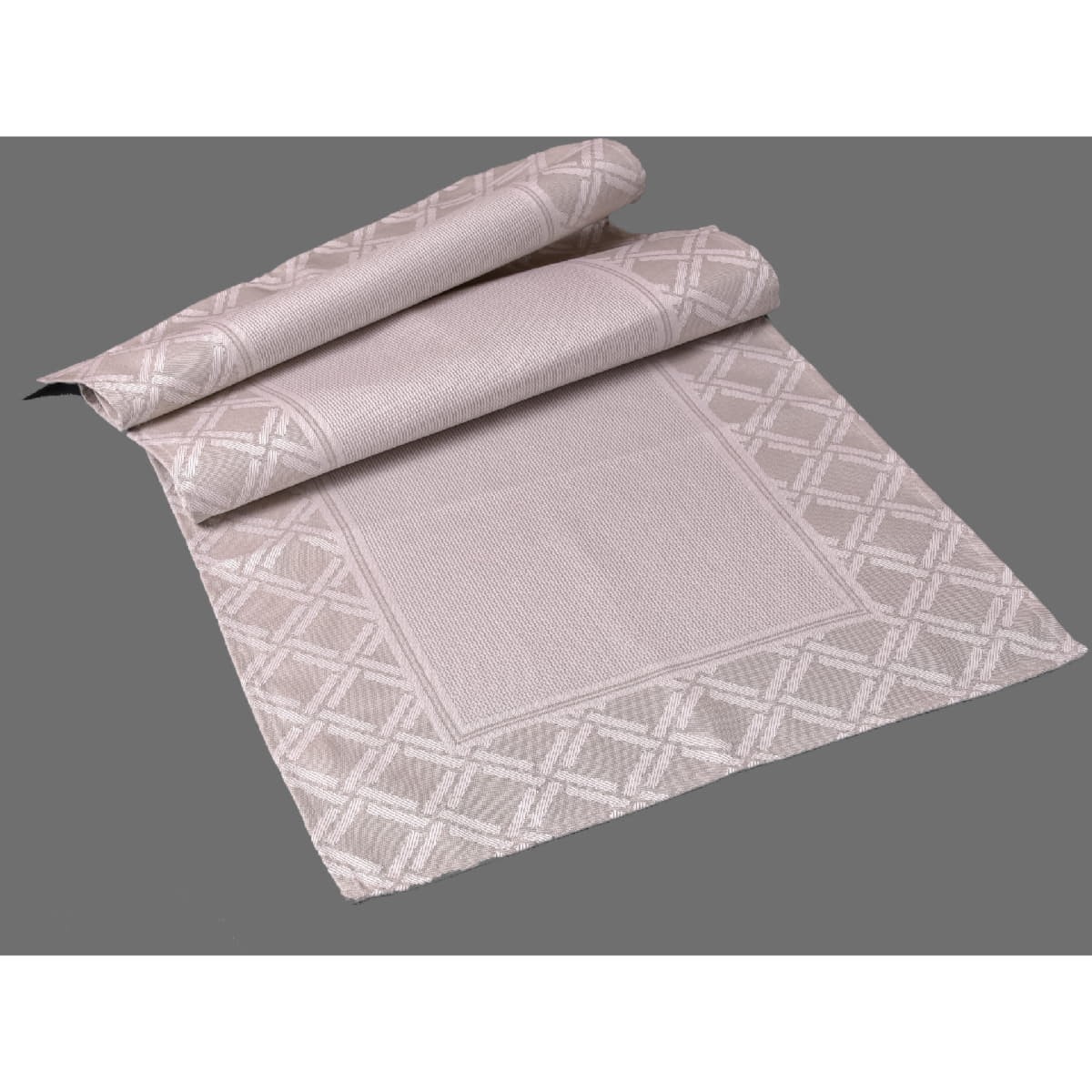 Table runner with embroidery field in Aida for cross stitch, 40x100cm, 7545, dif