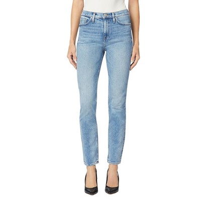 

Укороченные прямые джинсы Hudson Womens Holly Denim с высокой посадкой BHFO 0048, Bird of paradise, Holly