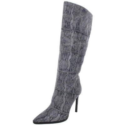 

Женские ботфорты Steve Madden ботфорты Ольга металлик 7,5 средний (B,M) BHFO 4870, Rhinestone, Olga