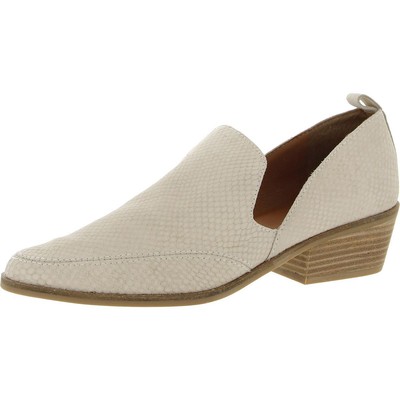 

Женские лоферы на каблуке Lucky Brand Mahzan цвета слоновой кости 10, средний (B,M) BHFO 4051, Stucco