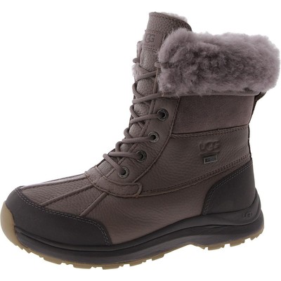 Зимние ботинки Ugg Womens Adirondack III серого цвета 7 Medium (B,M) BHFO 8315
