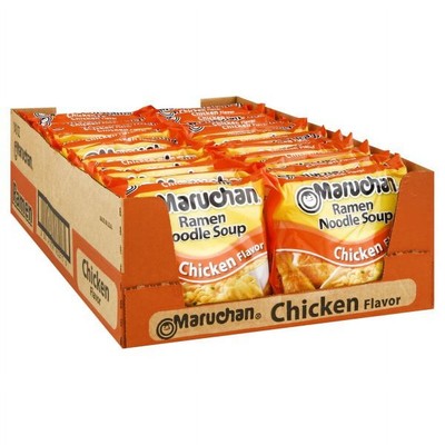 Maruchan Ramen Chicken Instant Ramen Noodles Ready to Eat Meals 3 Oz 24 Count