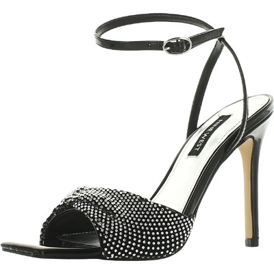 

Женские туфли на каблуке Nine West Twinkle2 со стразами 6 Medium (B,M) BHFO 7923, Черный