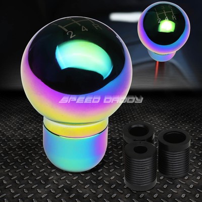 5-СТУПЕНЧАТАЯ MT/МЕХАНИЧЕСКАЯ КОРОБКА ПЕРЕДАЧ M8/M10/M12 АЛЮМИНИЕВАЯ КРУГЛАЯ РУЧКА ПЕРЕКЛЮЧЕНИЯ ПЕРЕДАЧ NEO CHROME