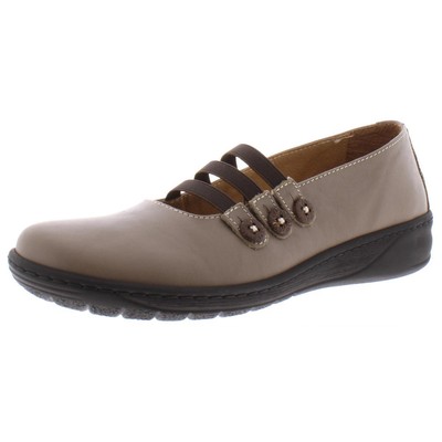 

Женские удобные повседневные туфли без шнуровки David Tate из сливовой кожи BHFO 1825, Plum