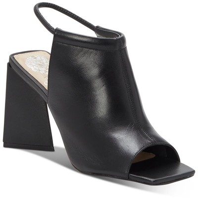 

Vince Camuto Женские Кожаные Туфли Avangila с Открытым Носком и Ремешком На Каблуке BHFO 9563, Avangila
