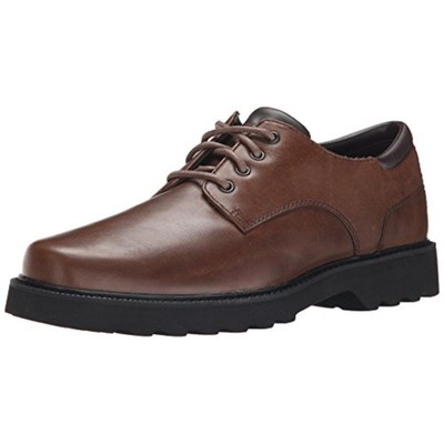 

Мужские коричневые кожаные оксфорды Rockport Northfield 12 Narrow (AA,N) BHFO 3071, Dark brown