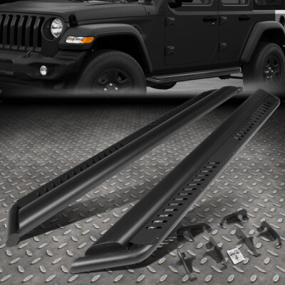 ДЛЯ 18-24 JEEP WRANGLER JL ОВАЛЬНАЯ 7-ДЮЙМОВАЯ ПОДНОЖКА NERF BAR с ОТКИДНОЙ ПОДНОЖКОЙ