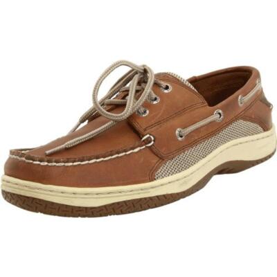 

Мужские топсайдеры Sperry из коричневой кожи контрастного цвета Billfish 12, средний (D) BHFO 7684, Dark tan