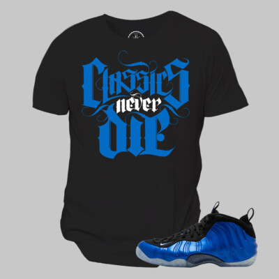 Foamposite Royal 2024 Custom Unisex T-Shirt, Shirt To Match Sneakers