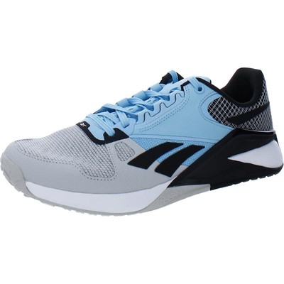 

Reebok Mens Nano 6000 Performance Fitness Кроссовки Кроссовки BHFO 4924, Pure grey 2/digital blue/core black, Nano 6000