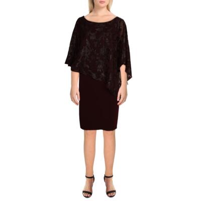 

Женское платье с накидкой цвета металлик Connected Apparel BHFO 7265