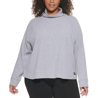 

Женский свитер в рубчик с воротником-воронкой Calvin Klein Performance Plus BHFO 5950