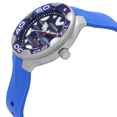 Pre-owned Citizen Promaster Eco-drive Blue Dial Men's Watch Bn0238-02l